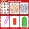 Christmas Diamond Art 5D DIY Christmas Ornaments Christmas Crafts for Adults Diamond Art Keychains Hanging Diamond Painting Kits (Diamond Art Keychains 02)